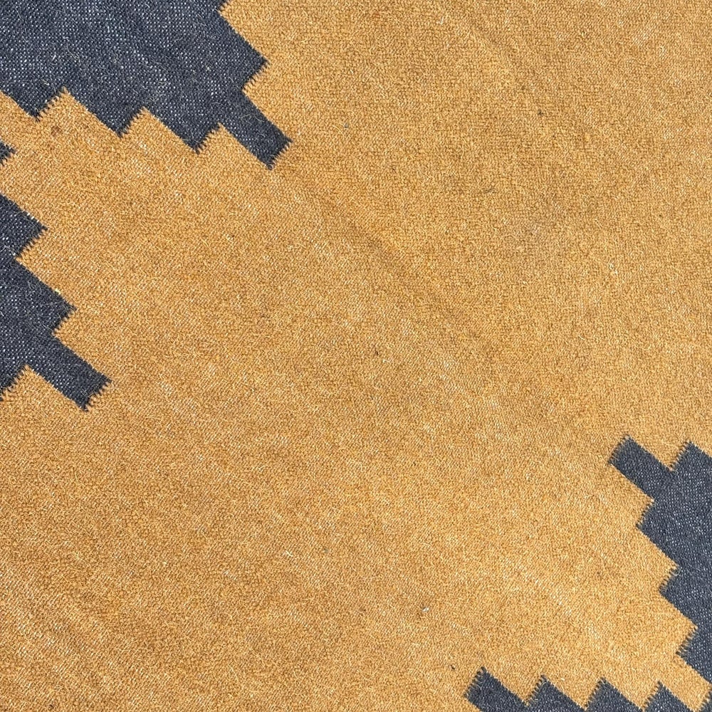 Handmade Multicolor Wool Vintage Dhurrie For Home